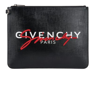 Large Zipped Pouch, front view